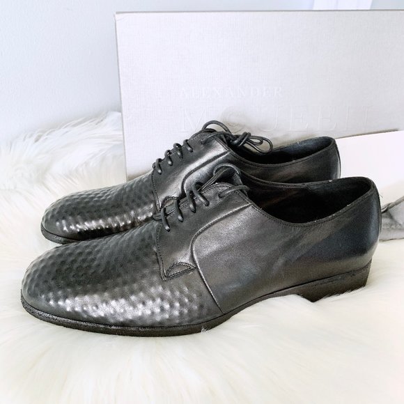 leather shoes alexander mcqueen shoes oxford